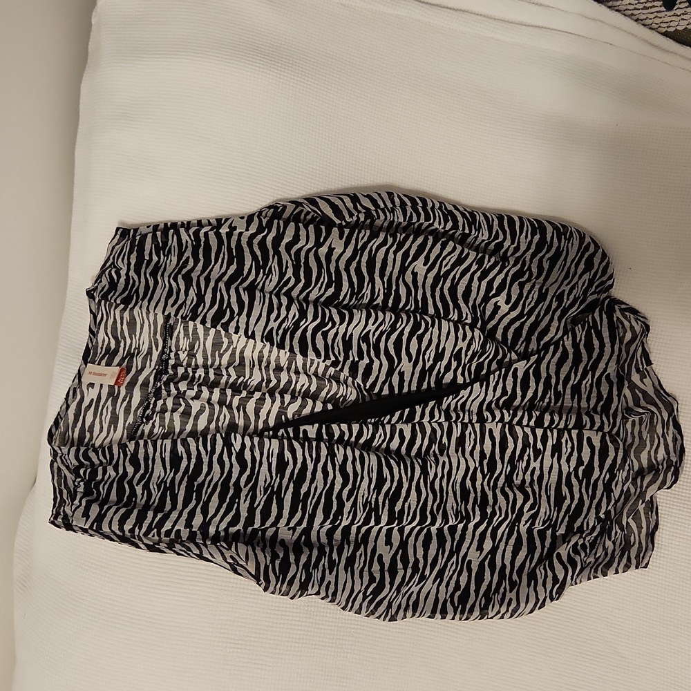 Dress Shirt, Zebra Print